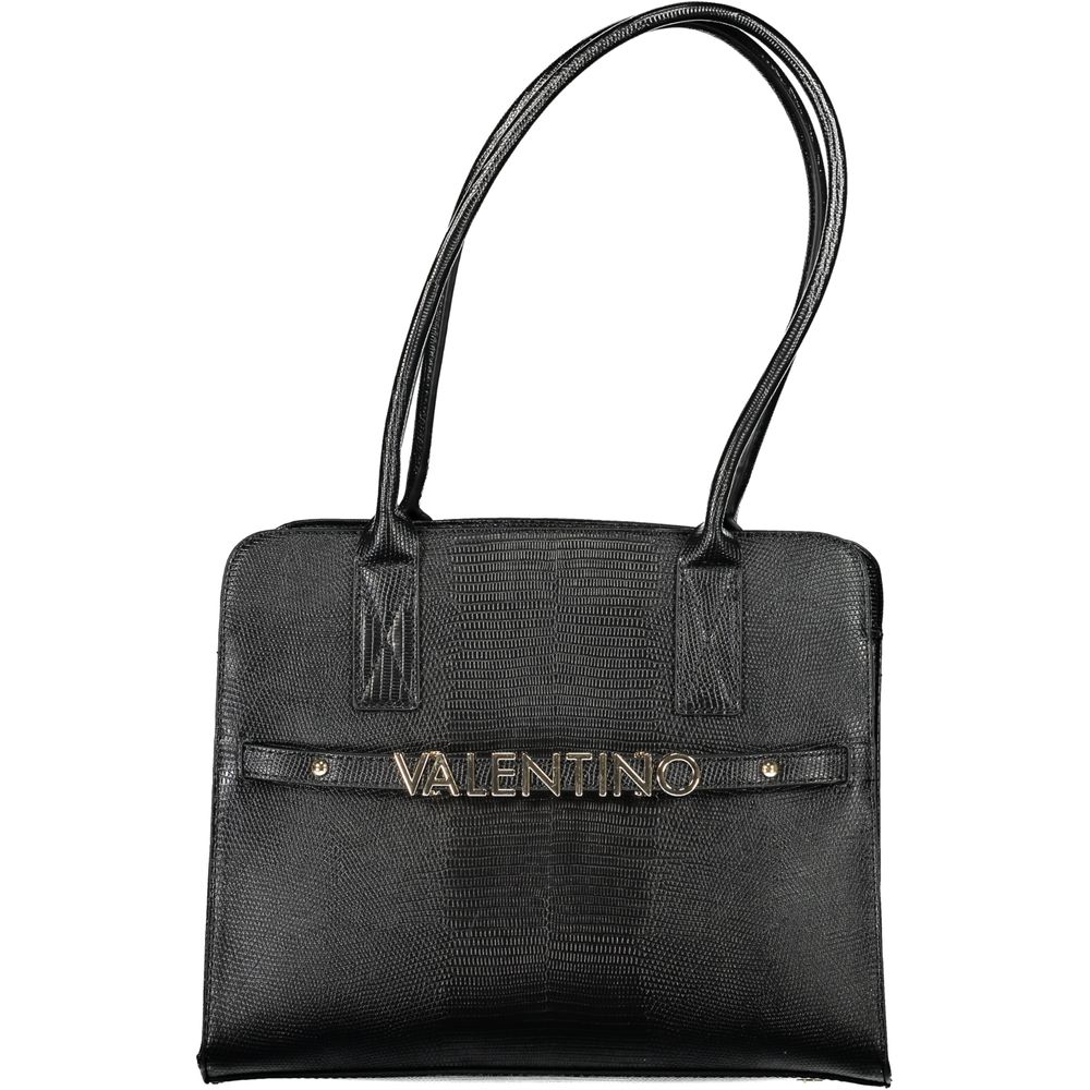 Nero Poliuretano Women Handbag - ventzia