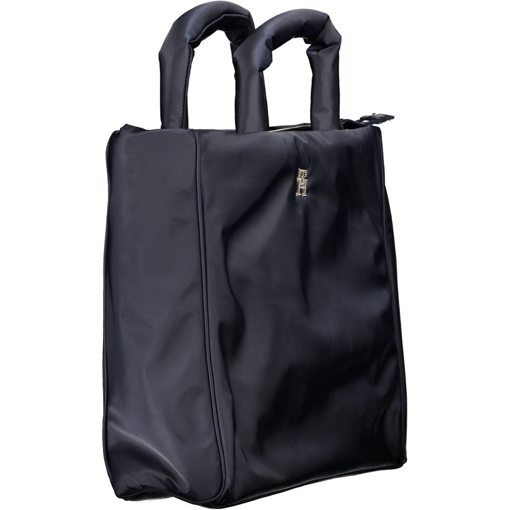 Blue Polyester Women Handbag - ventzia