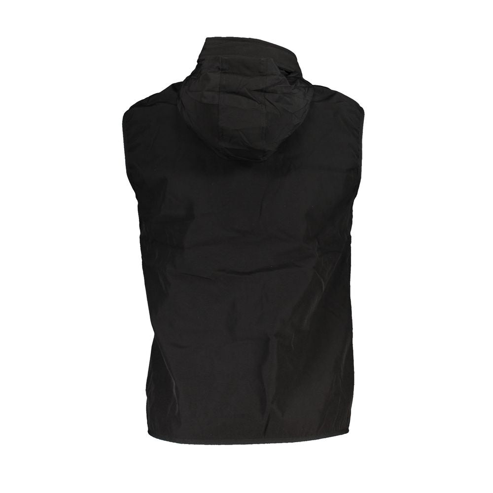 Black Polyester Jacket - ventzia
