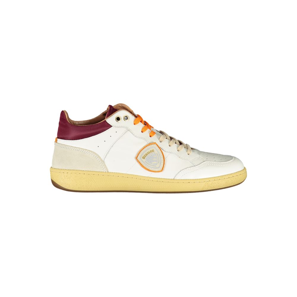 Bianco Leather Men Sneaker - ventzia
