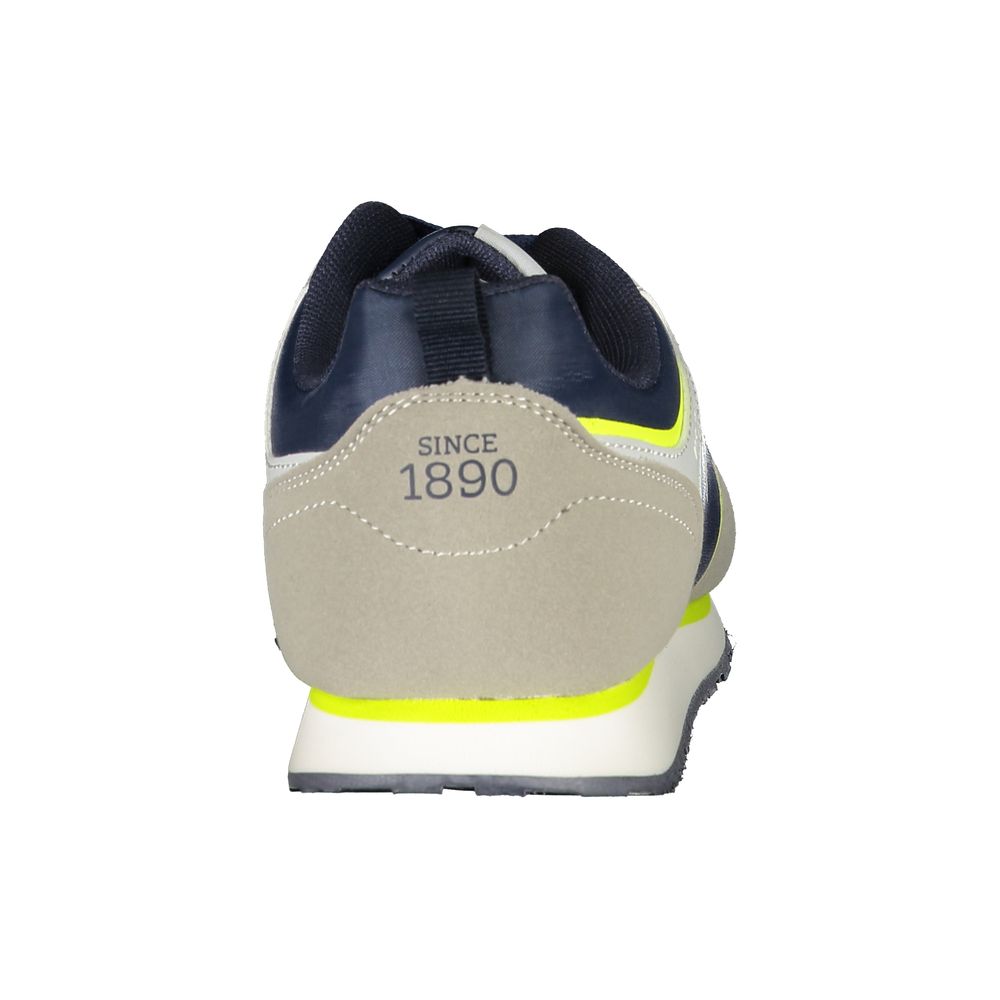 Blue Polyester Women Sneaker - ventzia