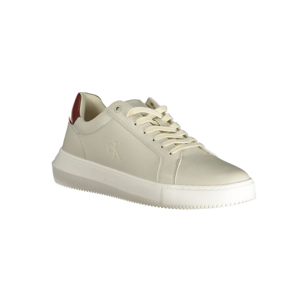 Grigio Polyurethane Men Sneaker - ventzia