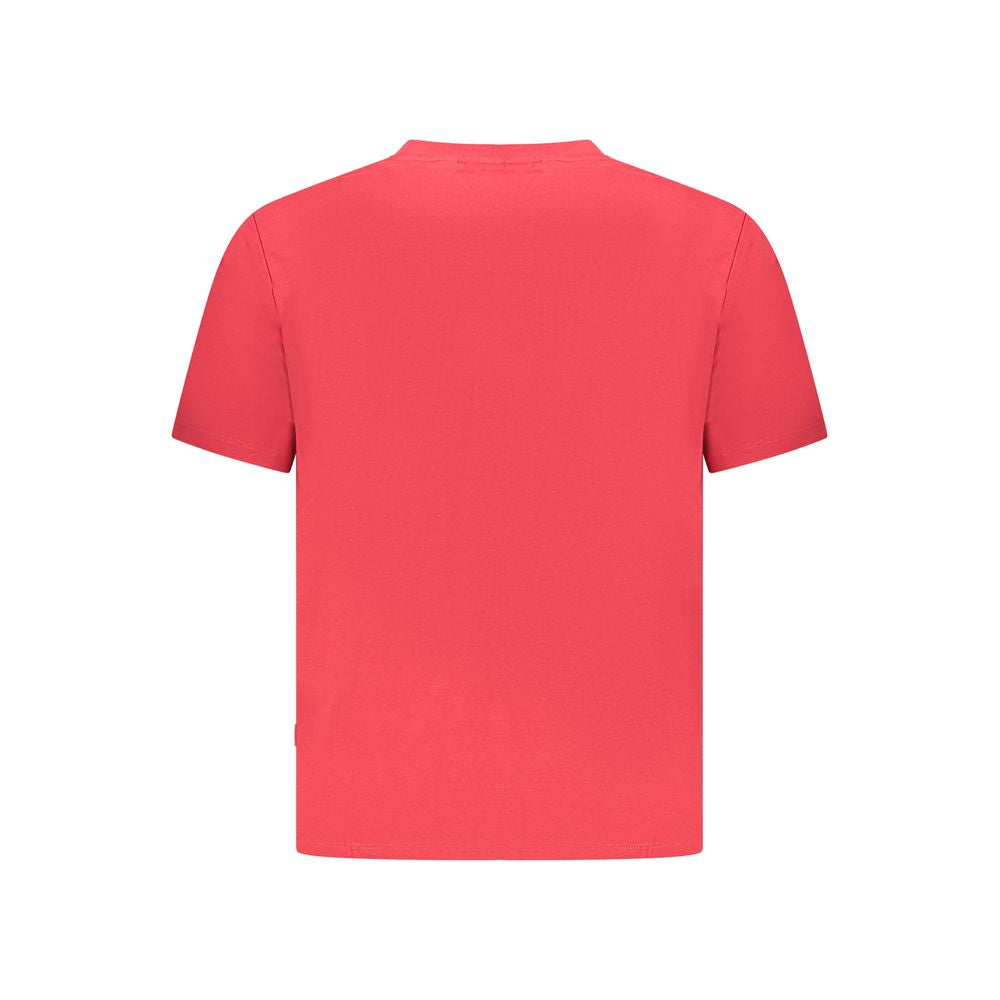 Red Cotton Men T-Shirt - ventzia