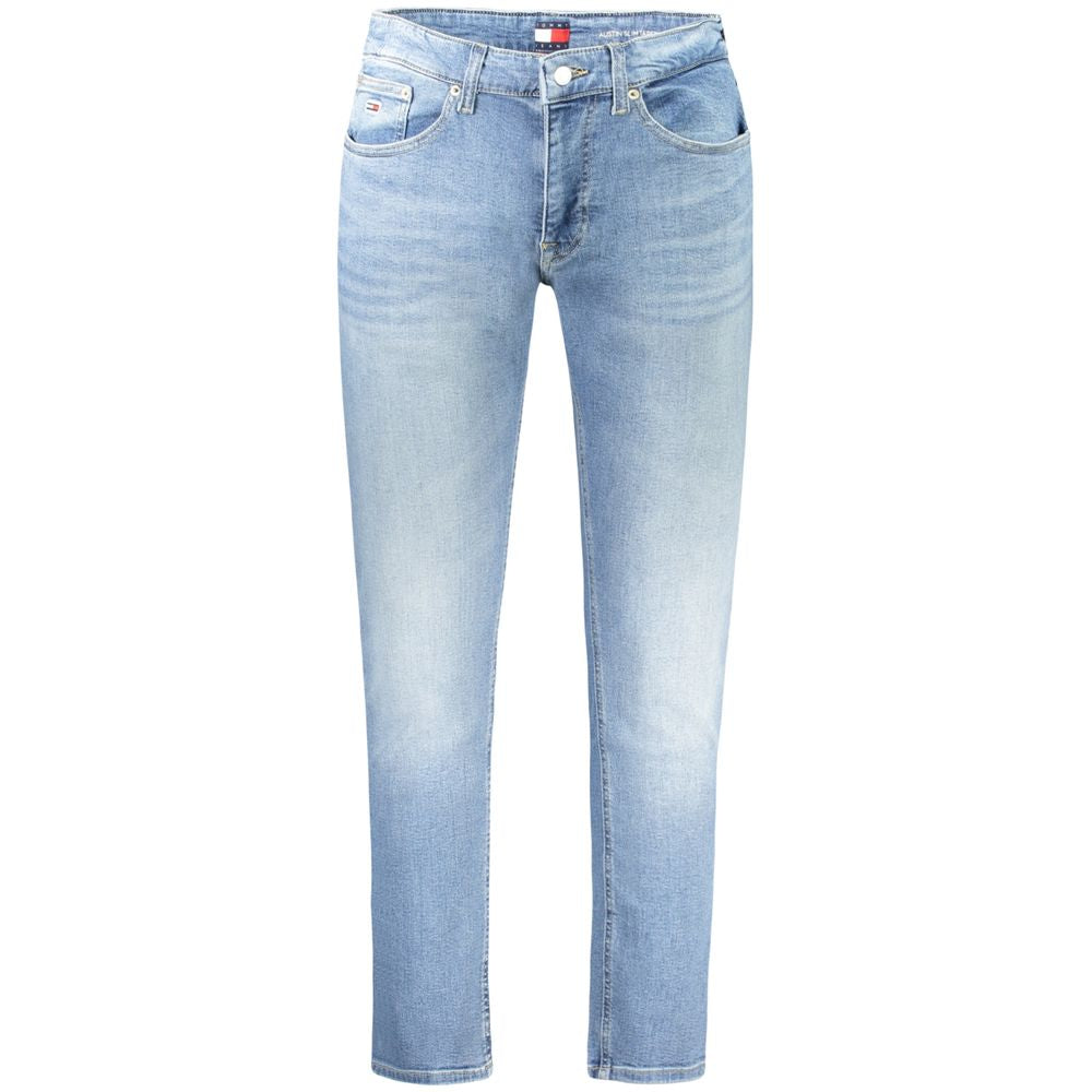 Azzurro Cotton Men's Slim Tapered Jean - ventzia