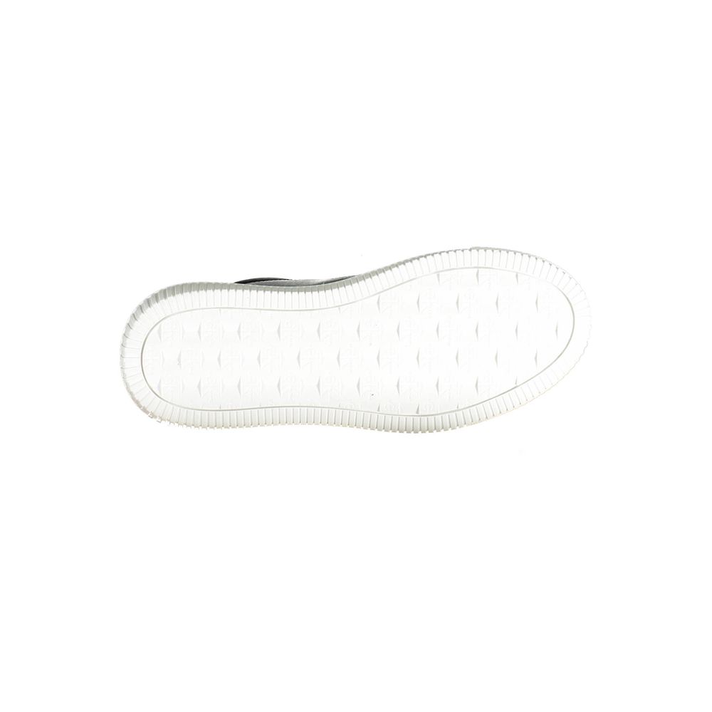 Black Leather Women Sneaker - ventzia