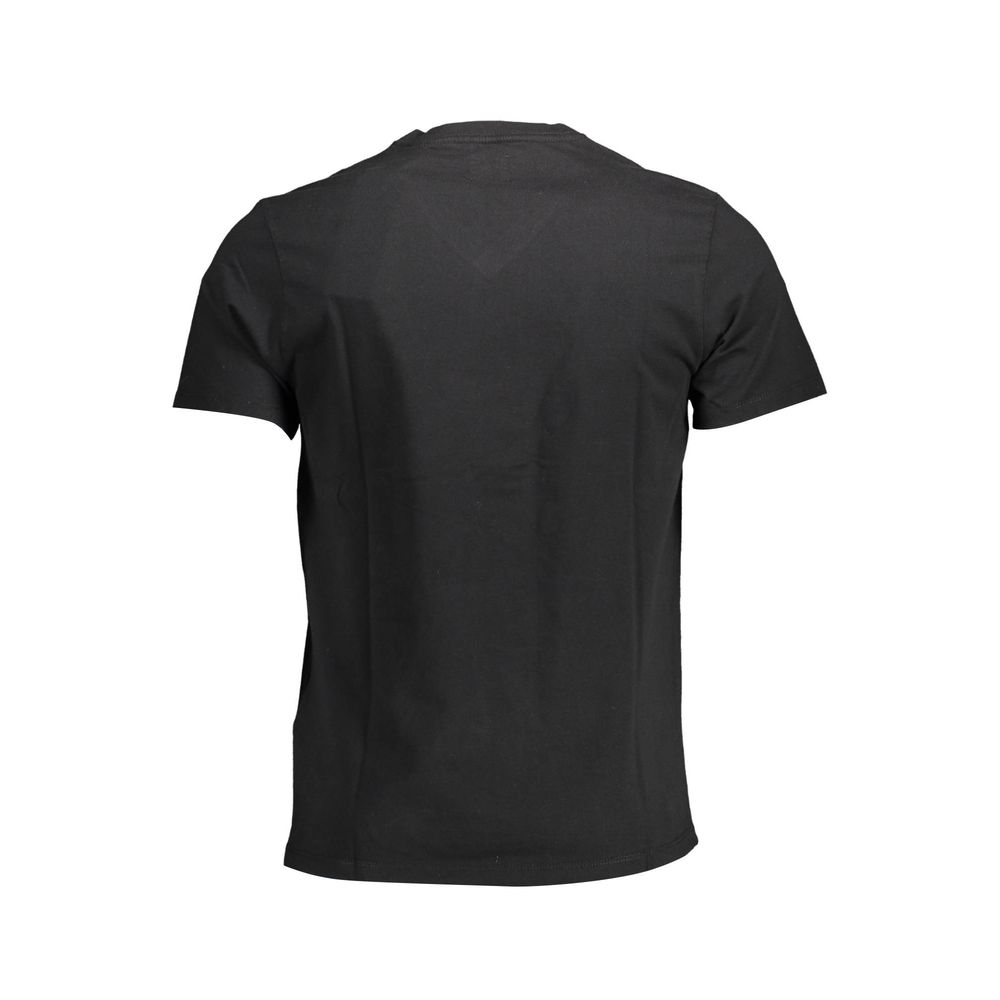Black Cotton Men's T-Shirt - ventzia