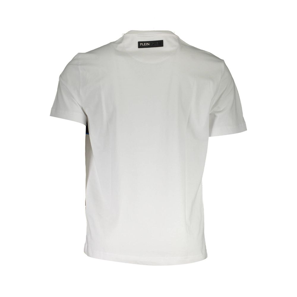 White Cotton Men's T-Shirt - ventzia