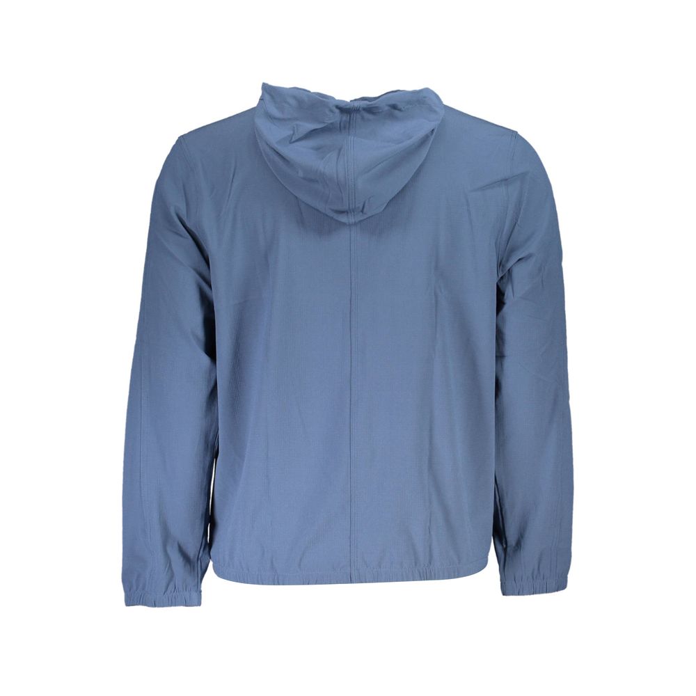 Blue Polyester Men's Sweatshirt - ventzia