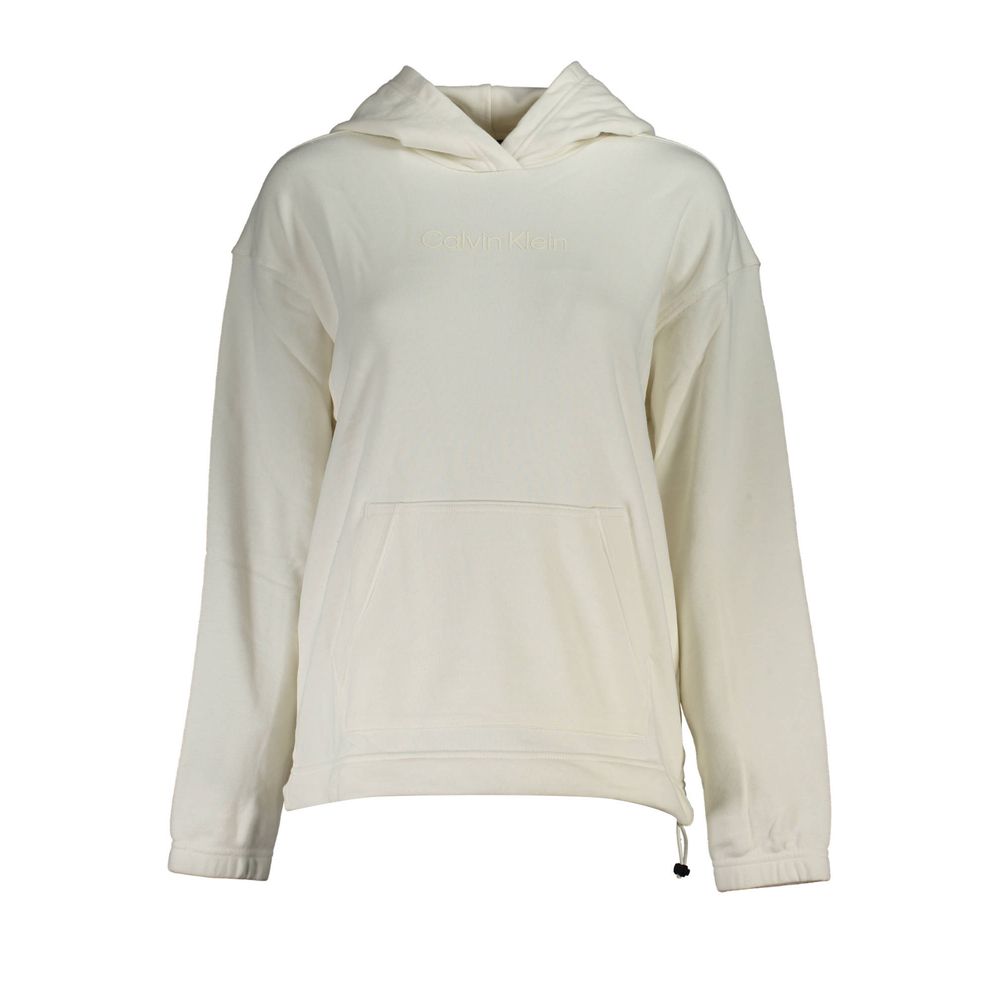White Cotton Women's Sweatshirt - ventzia