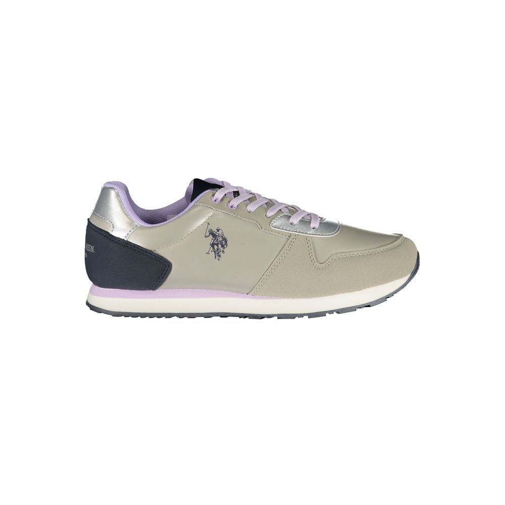 Argento Polyester Women Sneaker - ventzia