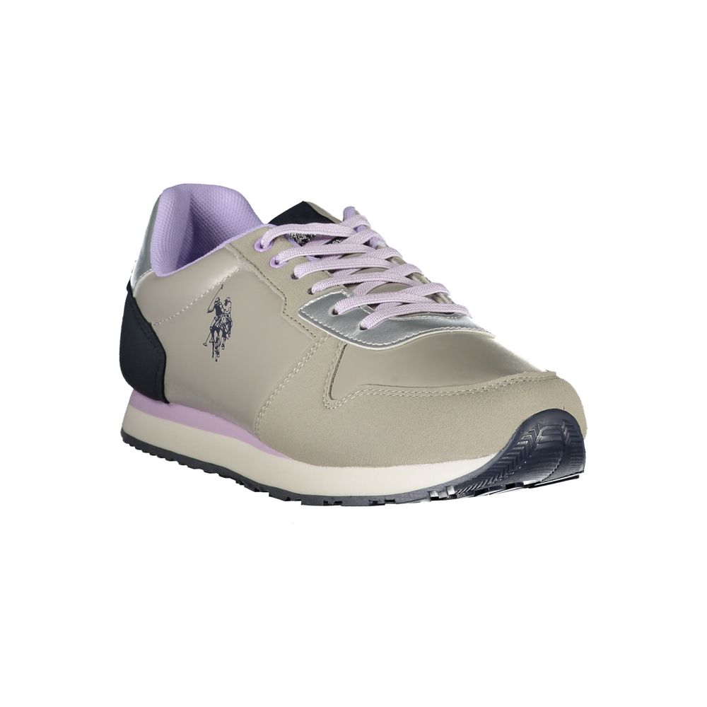 Argento Polyester Women Sneaker - ventzia