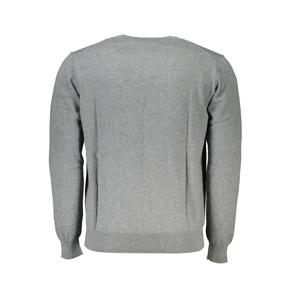 Grigio Cotton Mens Sweater - ventzia