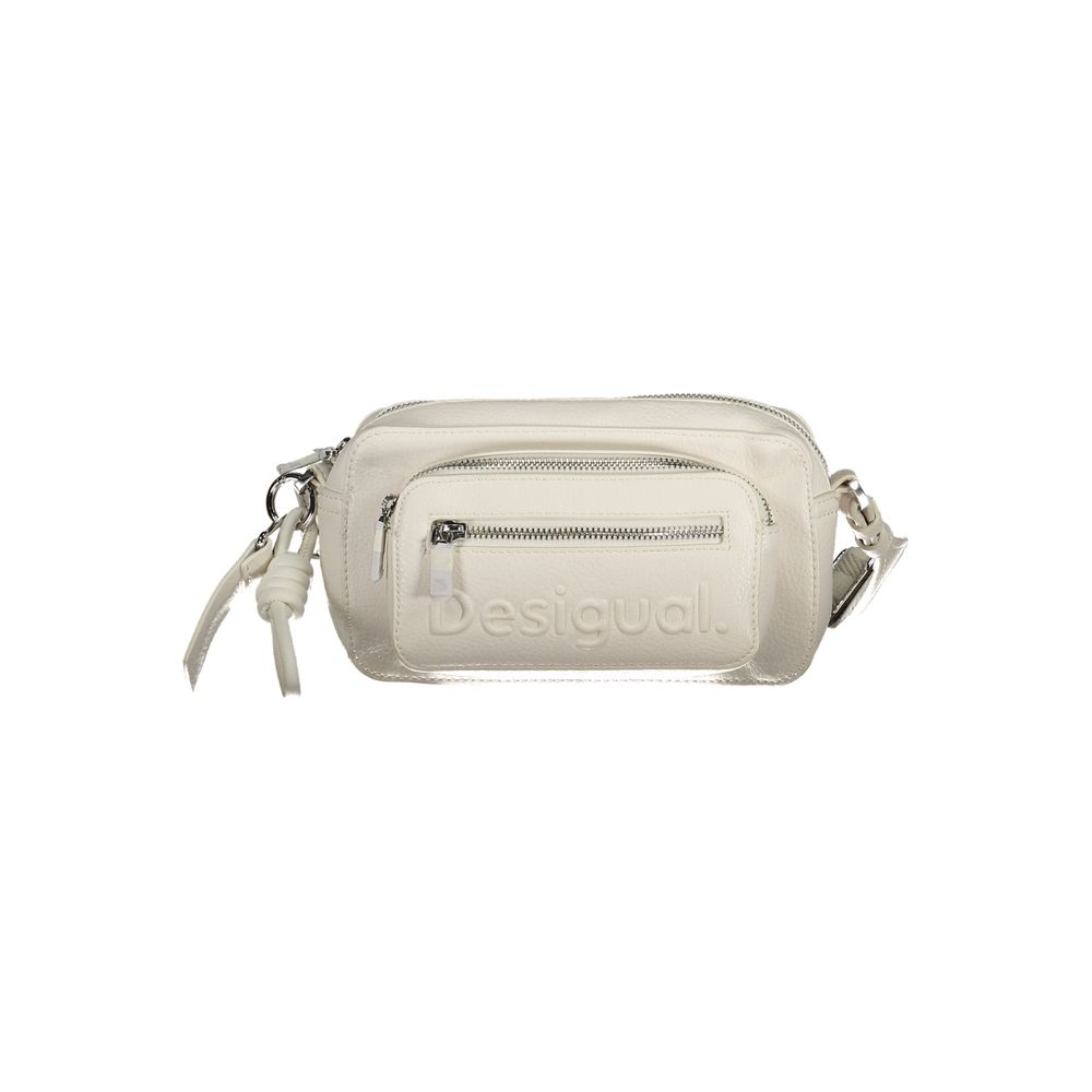 White Polyethylene Handbag - ventzia