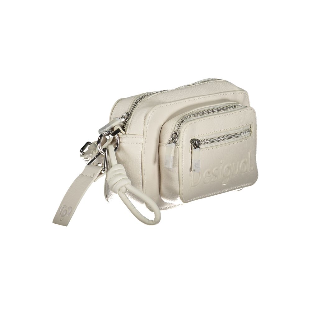White Polyethylene Handbag - ventzia