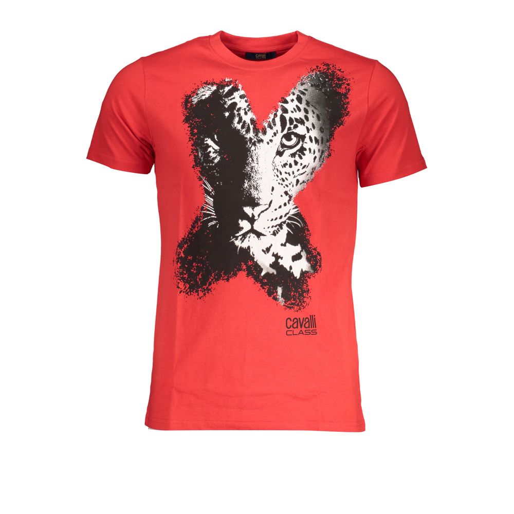 Rosso Cotton Mens T-Shirt - ventzia