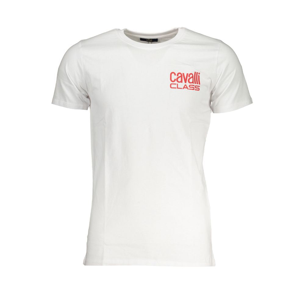 White Cotton Men's T-Shirt - ventzia
