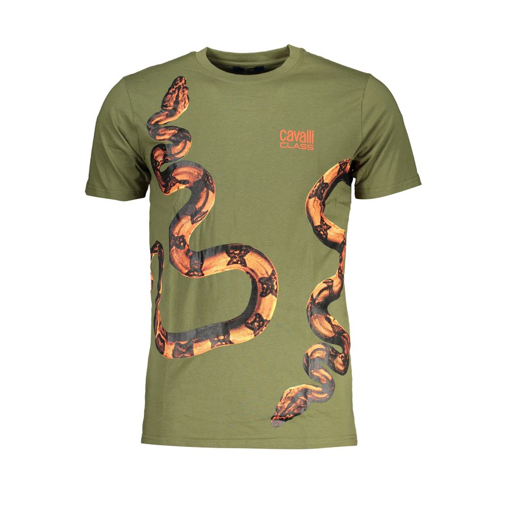 Verde Cotton Mens T-Shirt - ventzia