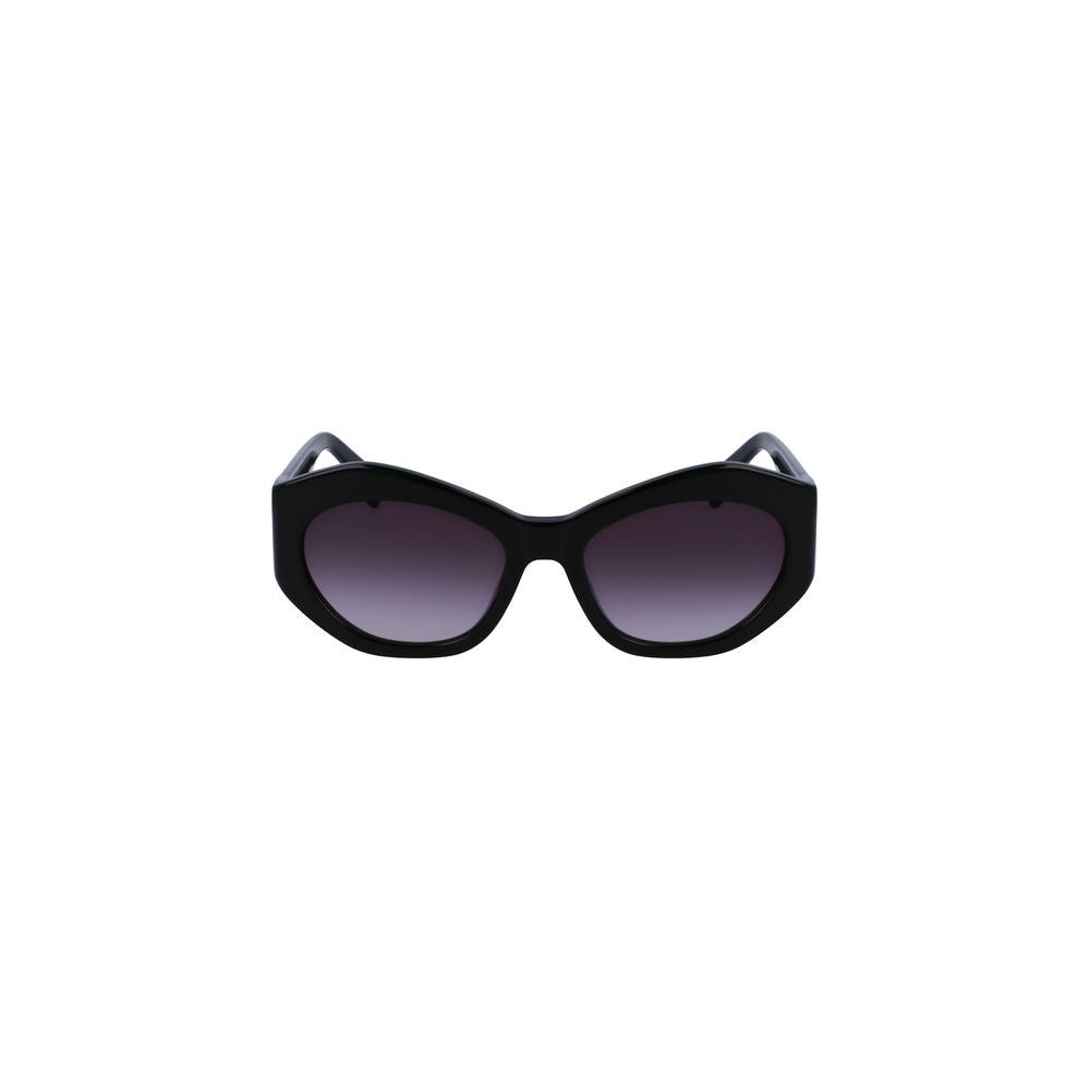 Black Acetate Women Sunglass