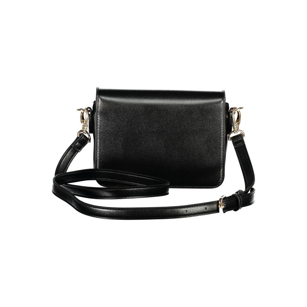 Nero Poliuretano Women Handbag - ventzia
