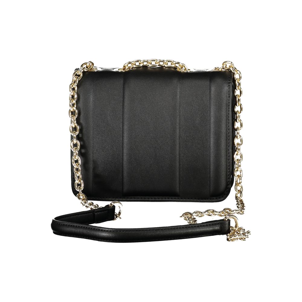 Nero Polyurethane Women Shoulder Bag - ventzia