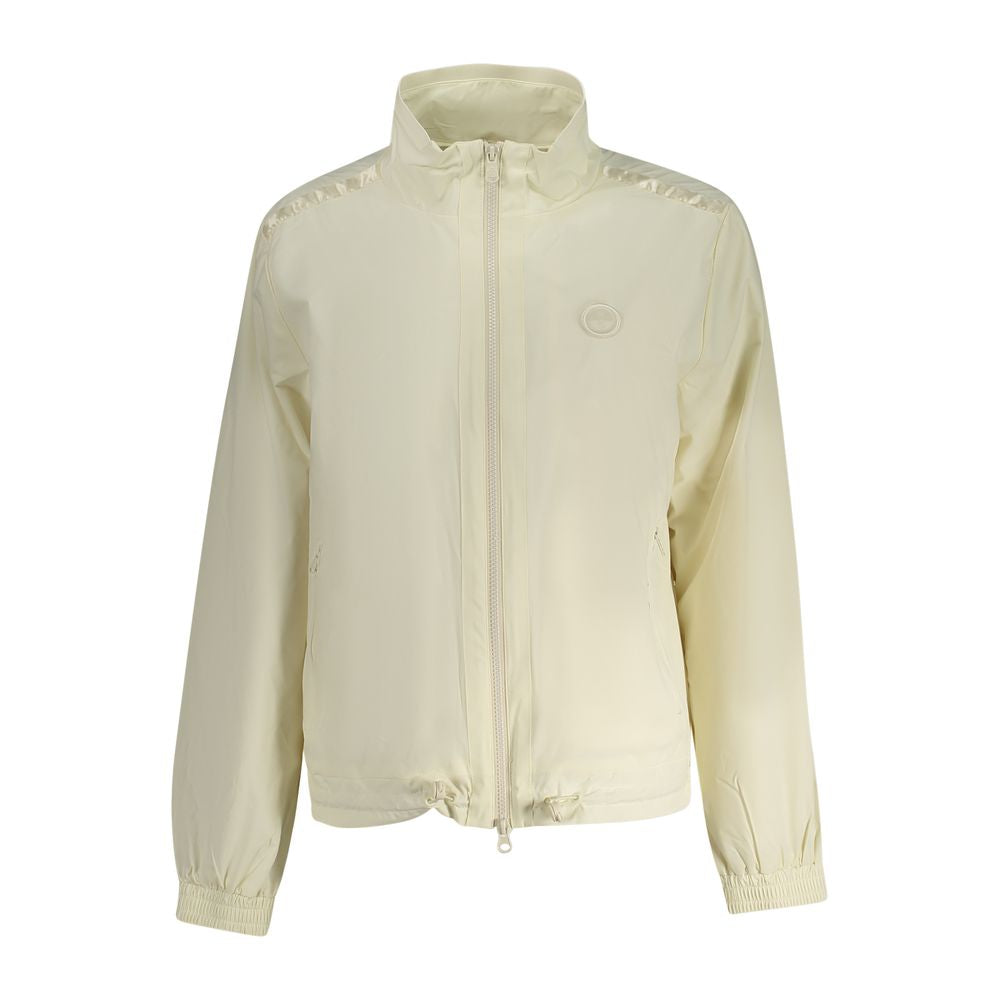 White Nylon Women's Jacket - ventzia