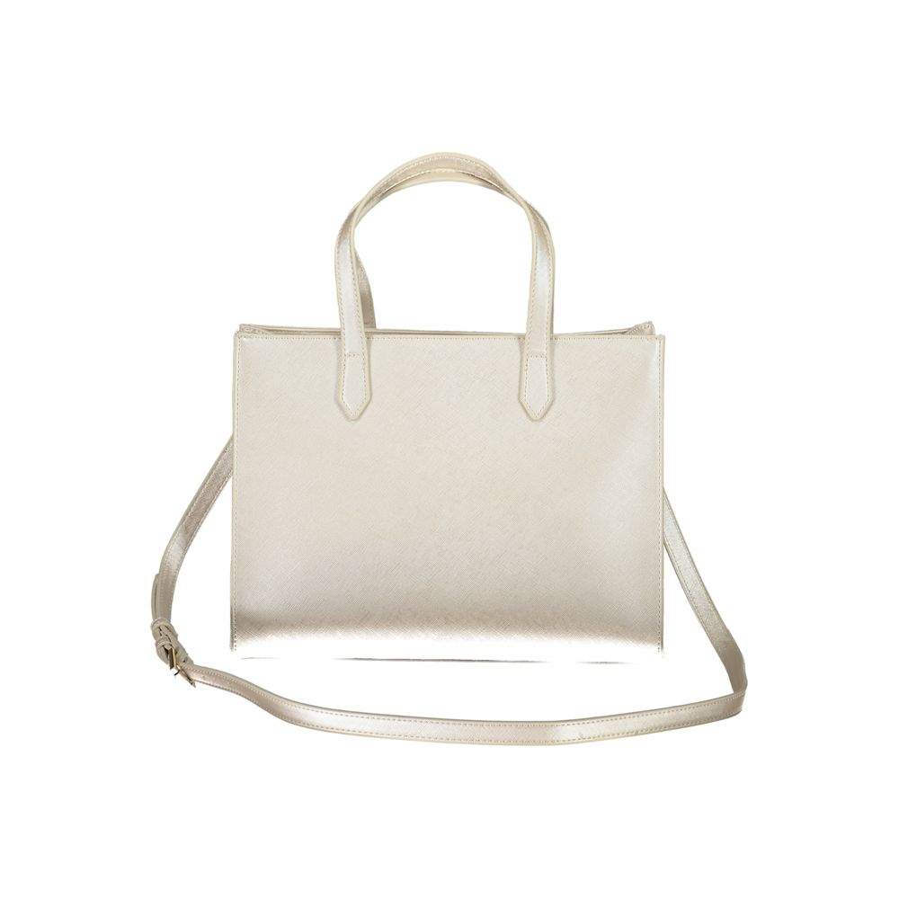 Grigio Poliuretano Woman Handbag - ventzia
