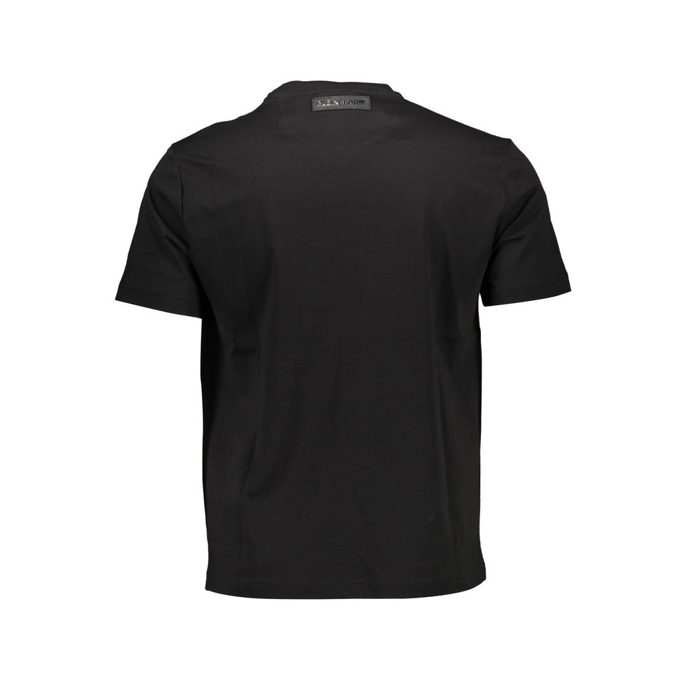 Black Cotton T-Shirt