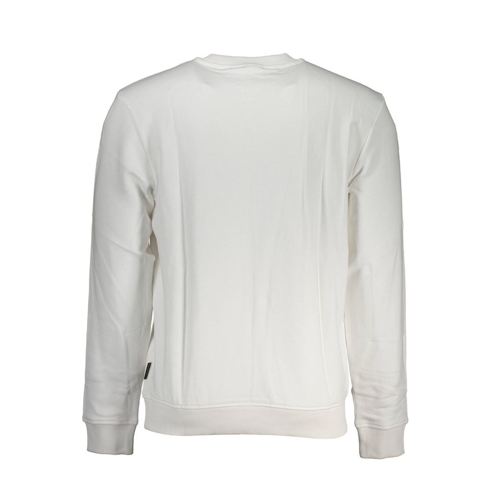 Bianco Cotton Men Sweatshirt - ventzia