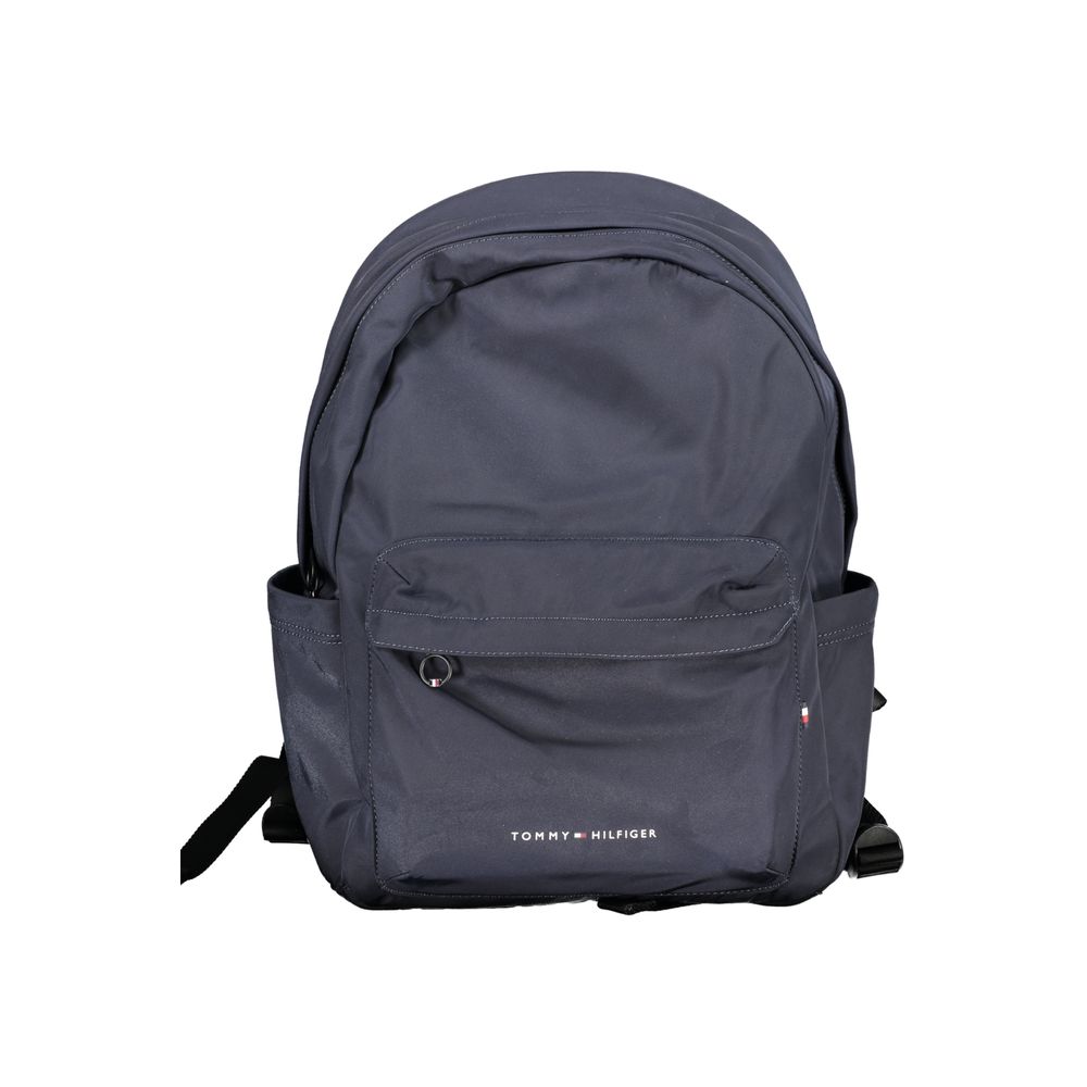 Blu Polyester Men Backpack - ventzia