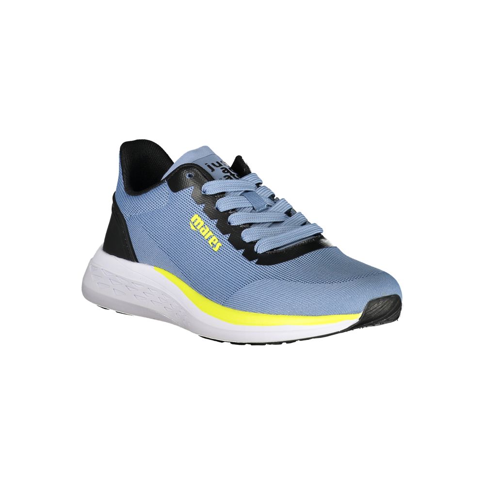 Azzurro Polyester Men Sneaker - ventzia