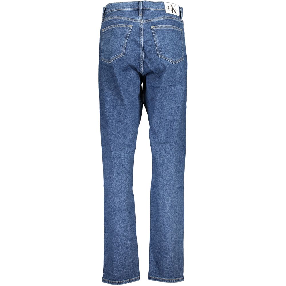 Blue Cotton Women's Jean - ventzia