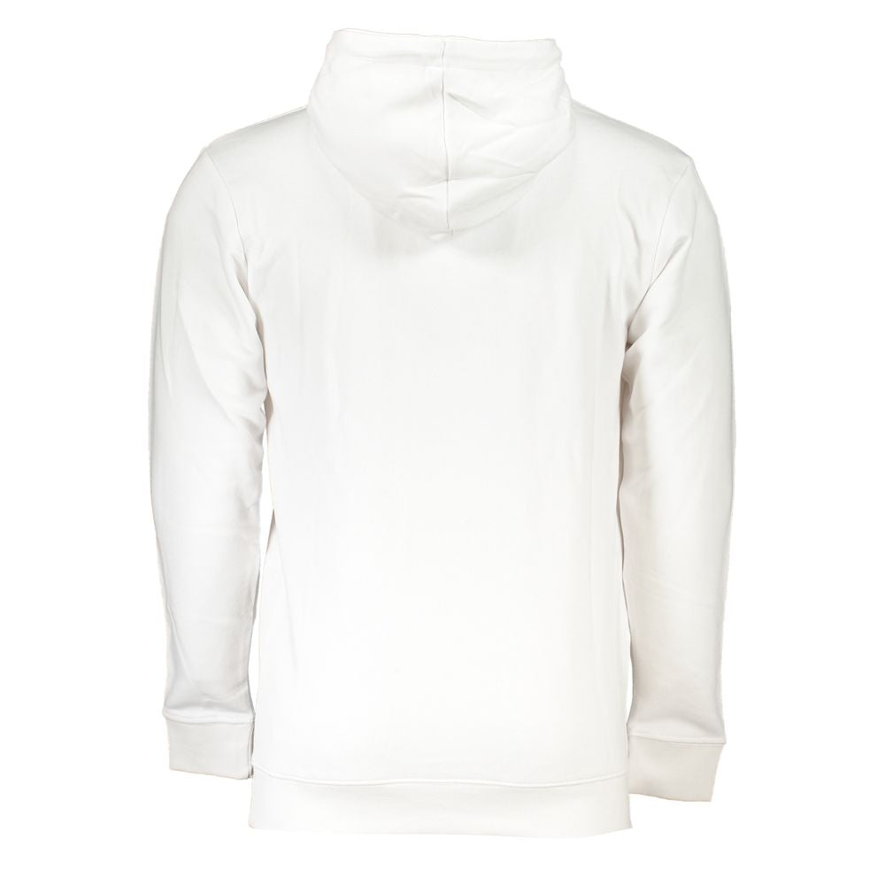 White Cotton Men Sweater - ventzia