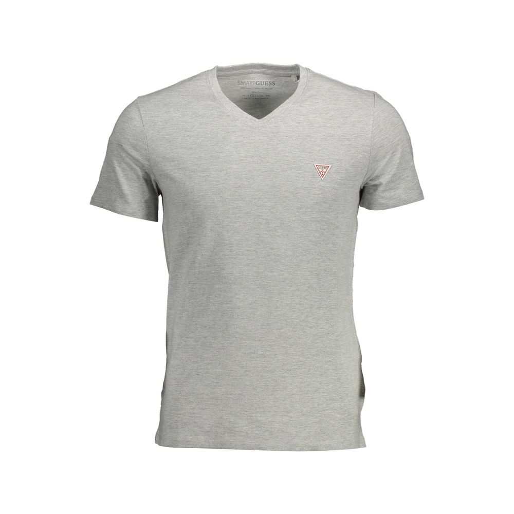 Gray Organic Cotton Men T-Shirt - ventzia