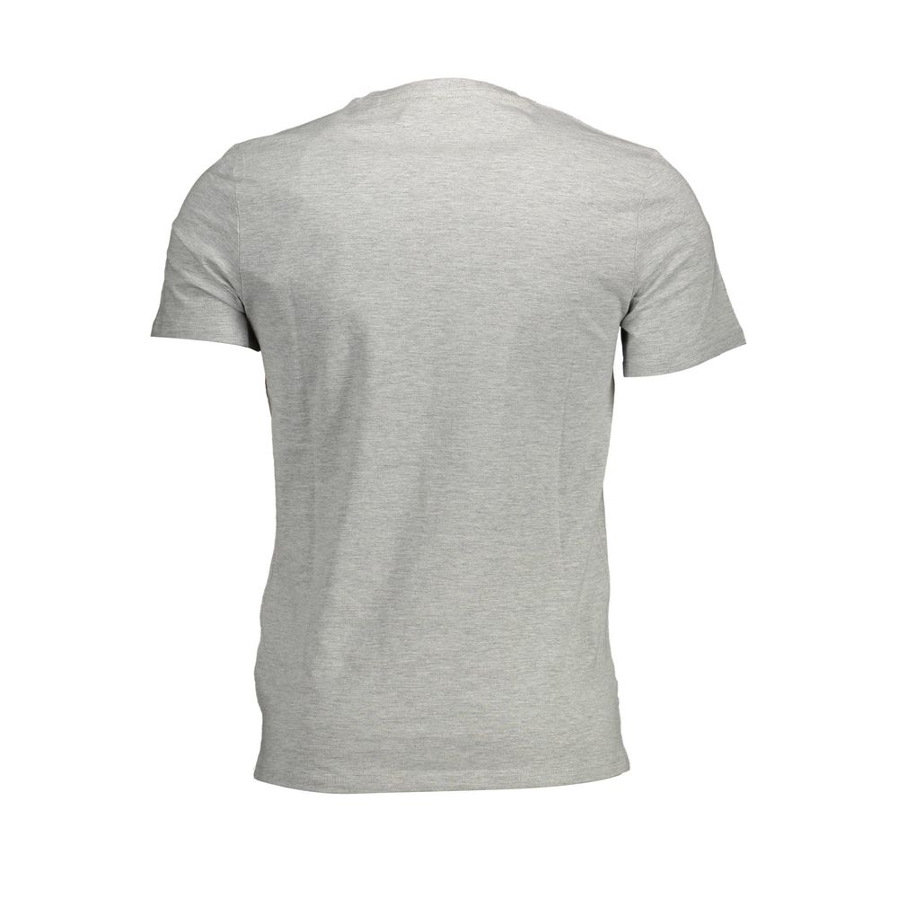 Gray Organic Cotton Men T-Shirt - ventzia
