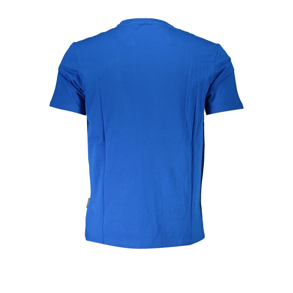 Blue Cotton T-Shirt - ventzia