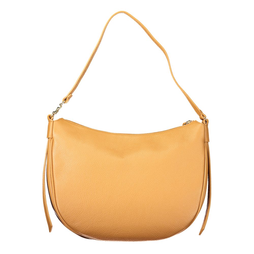 Marrone Leather Women Handbag - ventzia