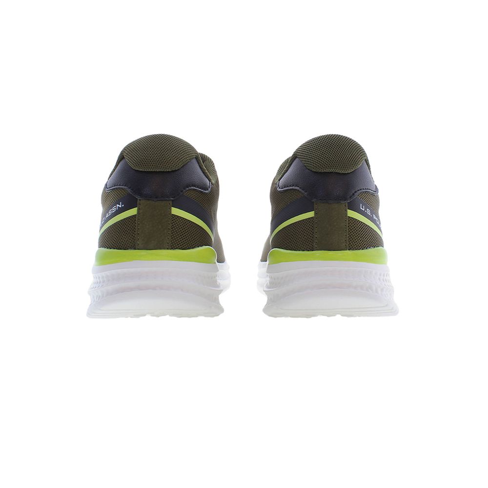 Verde Polyurethane Men Sneaker - ventzia