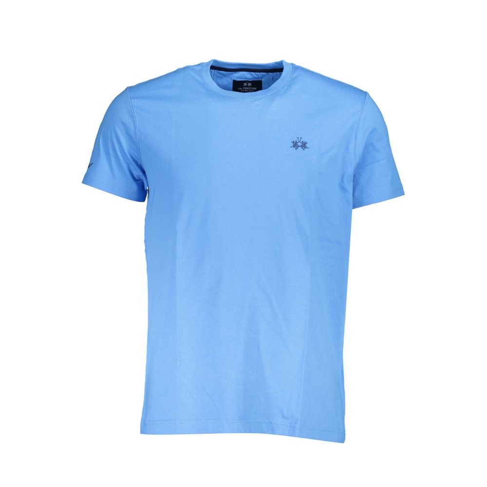 Azzurro Cotton Men T-Shirt - ventzia