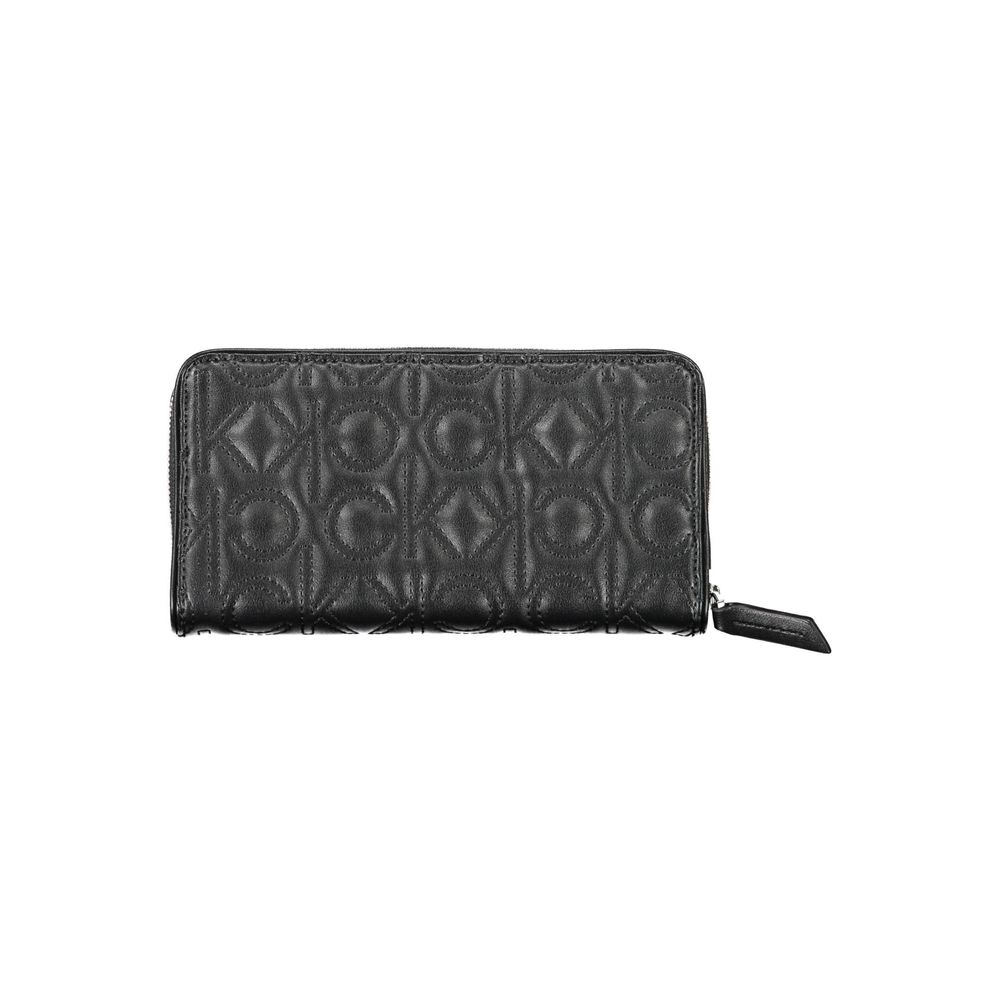 Nero Poliuretano Women Wallet - ventzia