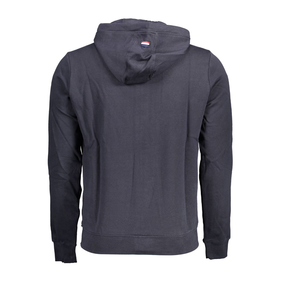 Blue Cotton Men's Hoodie - ventzia
