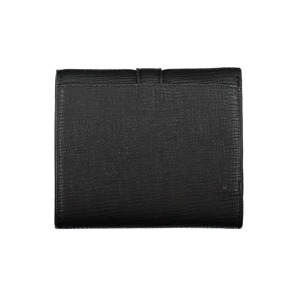 Nero Polyurethane Women Wallet - ventzia