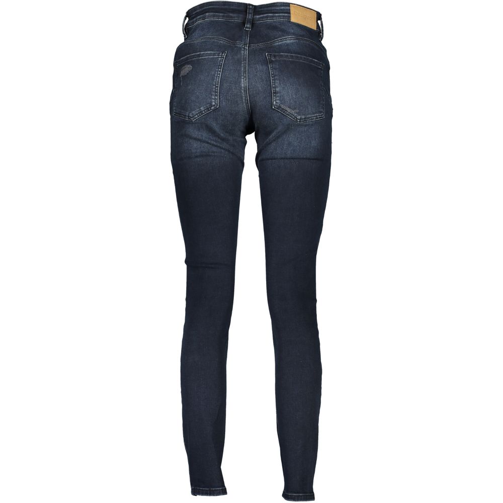 Blu Cotton Women's Jeans - ventzia