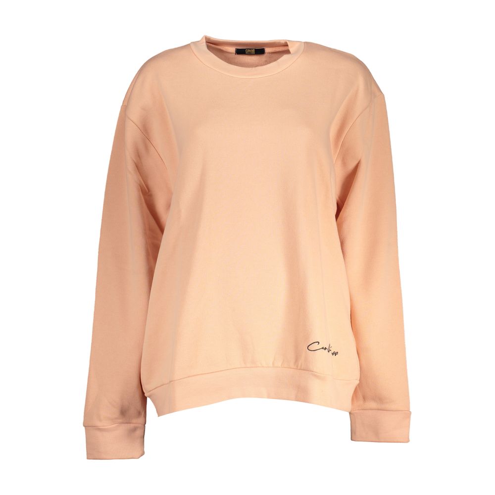 Pink Cotton Women Sweater - ventzia
