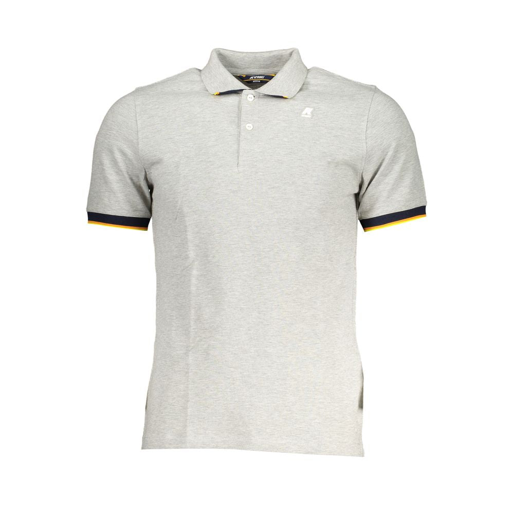 Brown Cotton Men Polo Shirt - ventzia