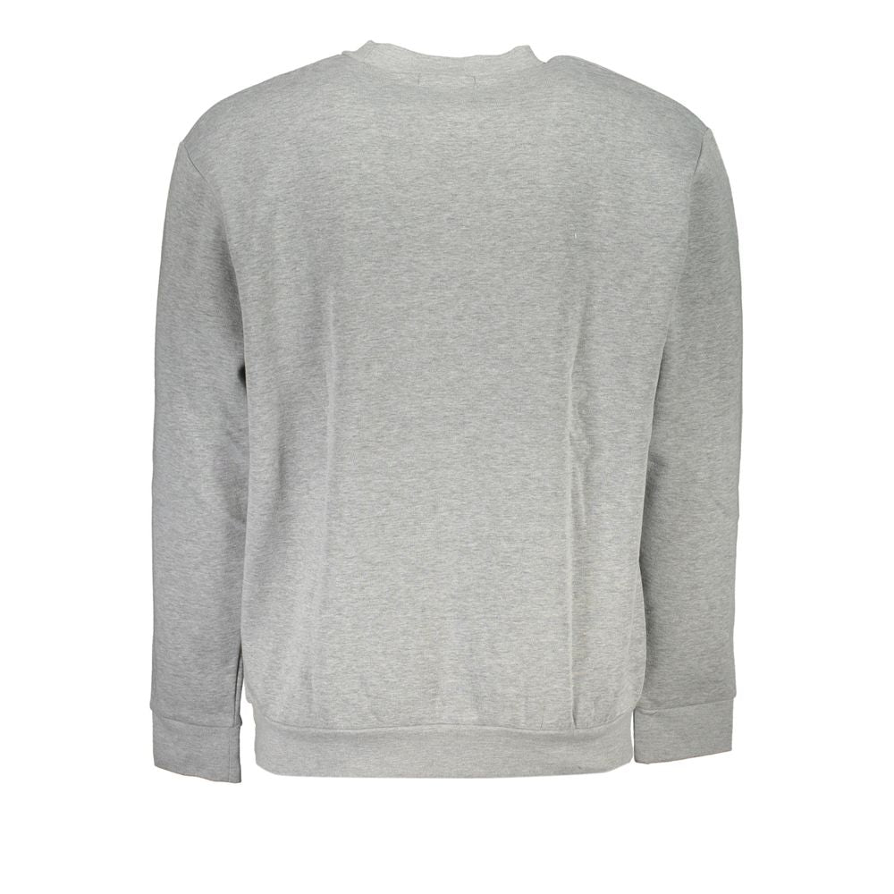 Gray Cotton Men Sweater - ventzia