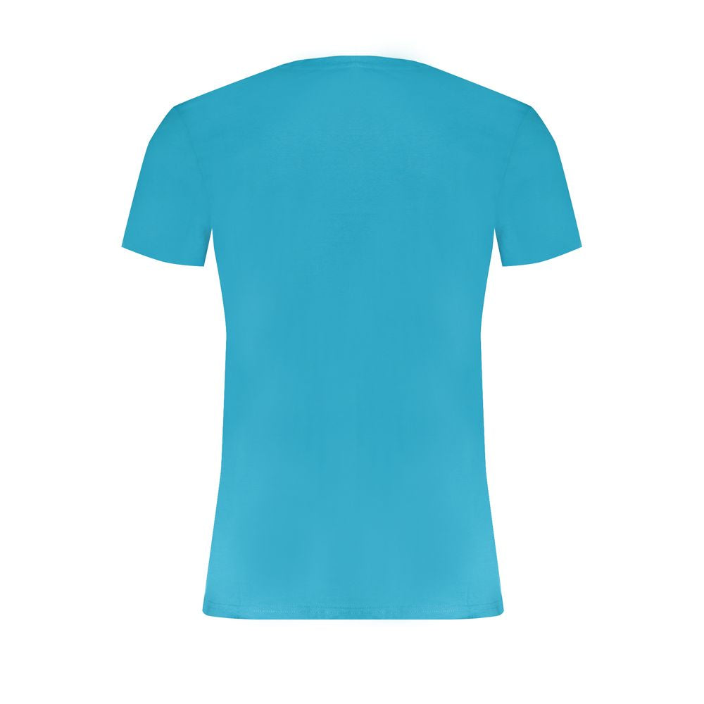 Azzurro Cotton Men T-Shirt - ventzia