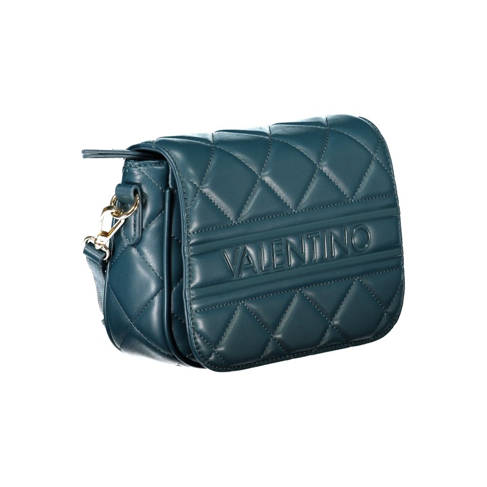 Verde Polyurethane Women's Bag With Adjustable Shoulder Strap