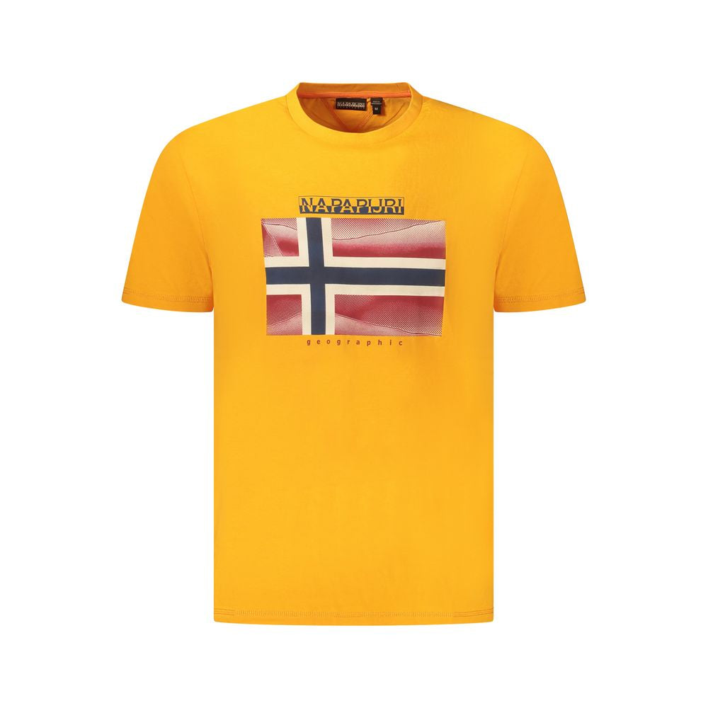 Arancione Cotton Men T-Shirt - ventzia
