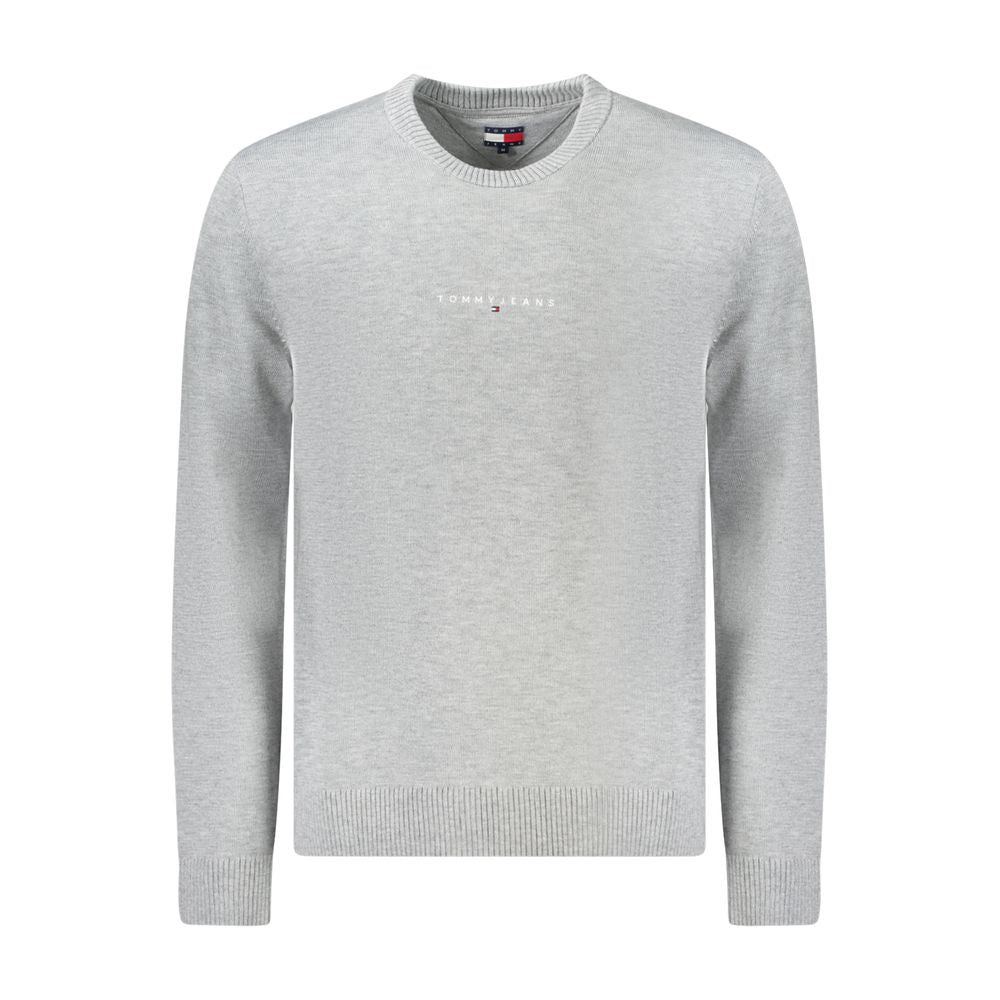 Grigio Polyester Men's Sweater - ventzia