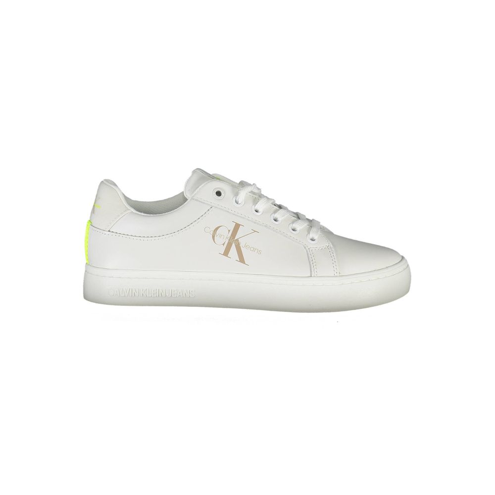 Bianco Leather Women Sneaker - ventzia